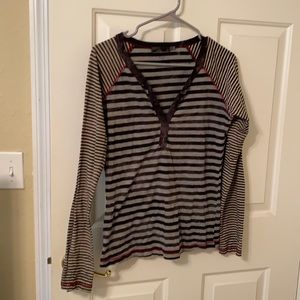 Distressed Prana Shirt